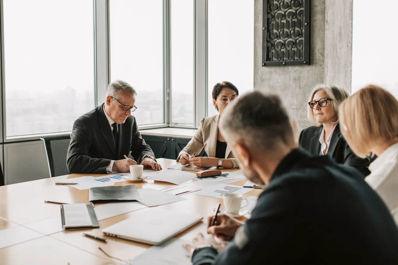 Reunião de direção comercial da Black Millions Consultoria